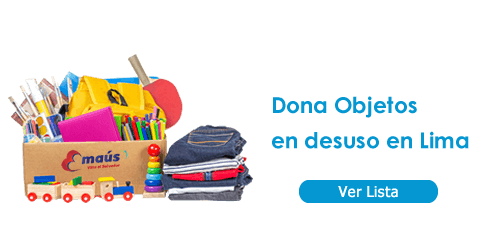 Dona objetos en desuso